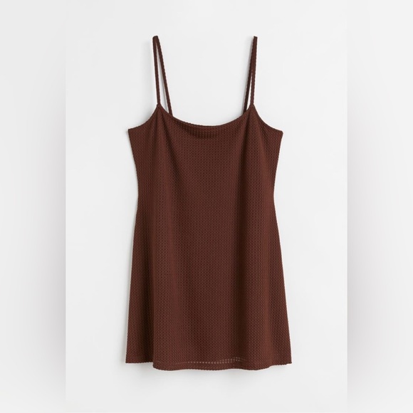 H&M Dresses Plus Chocolate Brown Jersey Dress Poshmark
